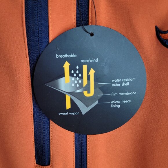 NFL Denver Broncos Jacket Coat Men's L Soft Shell Full Zip Football Sports G-lll - Picture 11 of 14